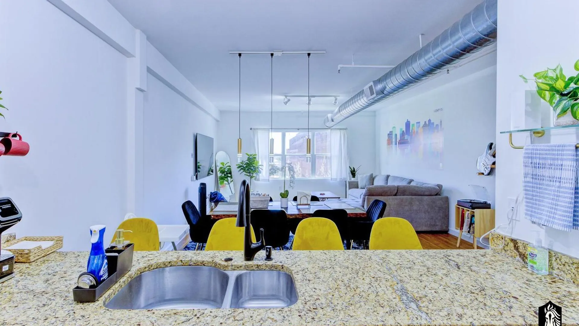 The Stallion #301 - Walk To Attractions, Modern Luxe Loft In Downtown Memphis With Free Covered Gated Parking 0*,